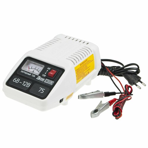 Зарядное устройство ЗУ-75-612 для АКБ 6-12V 0-6A автомат 220V 318000₽