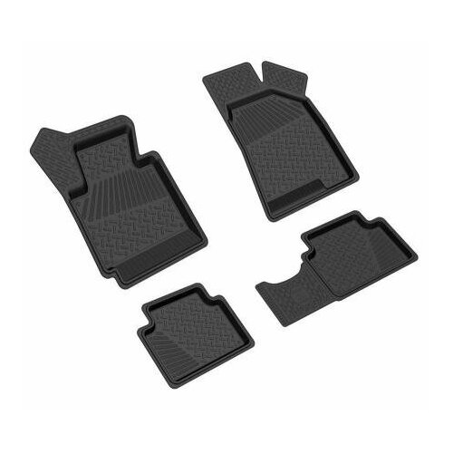 Коврики в салон резинаKia Sportage III 2010- REZKON 1021040200