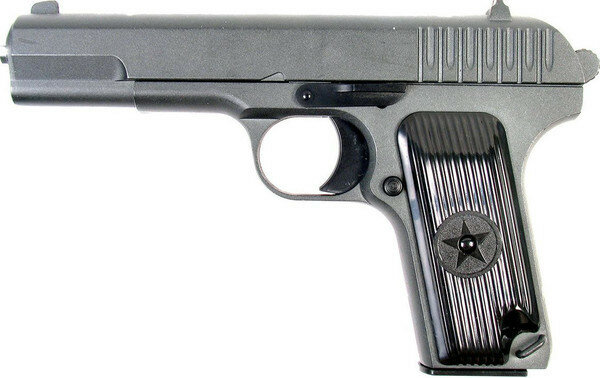 Cтрайкбольный пистолет Galaxy G.33 ТТ, металлический, пружинный