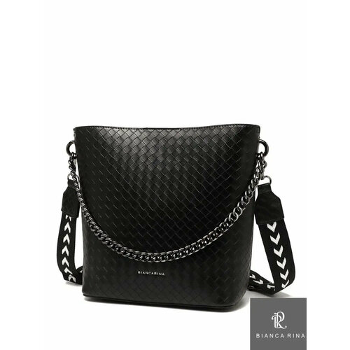 фото Сумка бочонок bianca rina ae-10227/k01, черный
