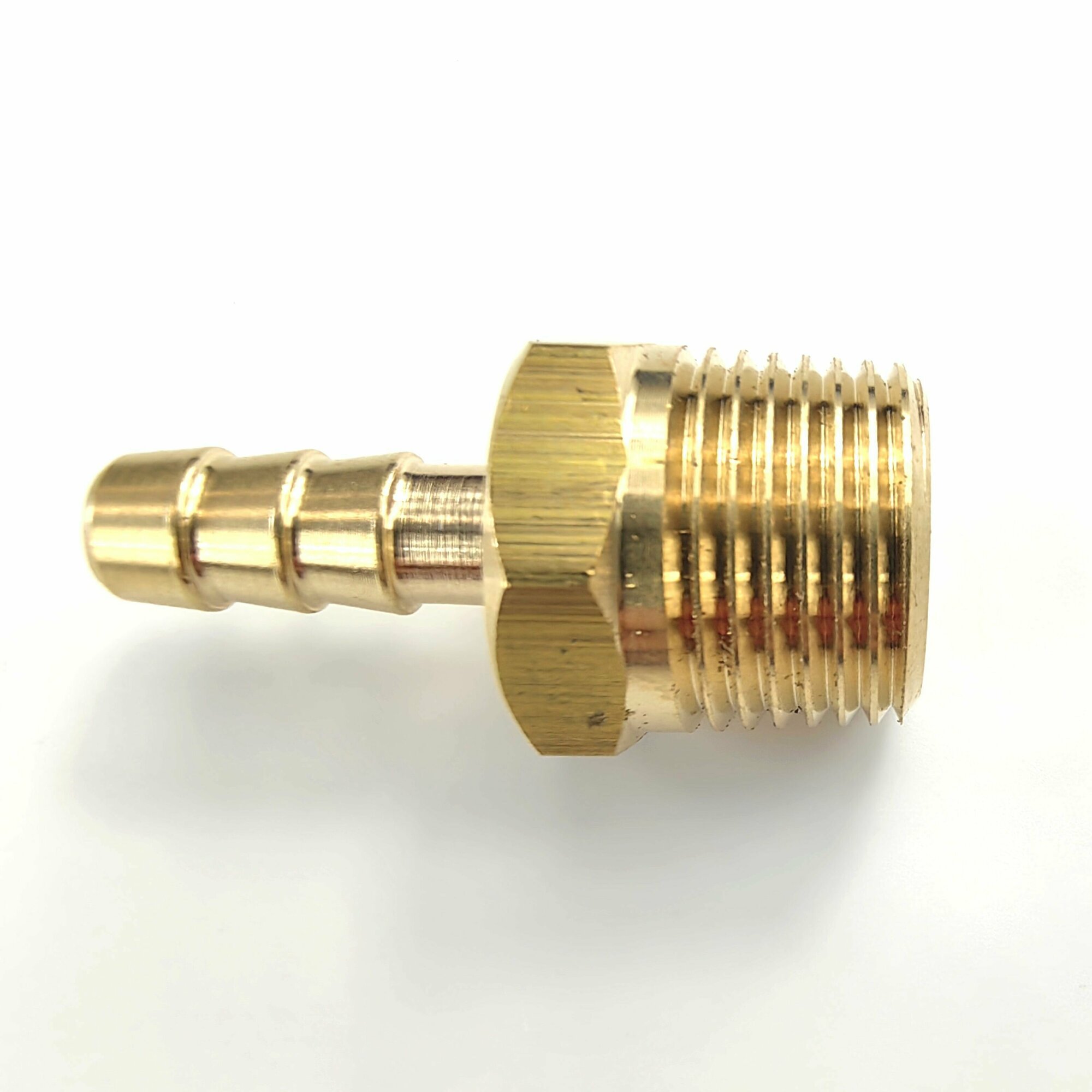 фото Штуцер Профитт латунный пневмо 3/8" НР - 6 мм