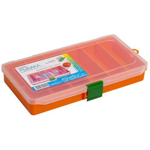 фото Fisherbox, коробка 216, 22х12х3см, orange, арт.0013232