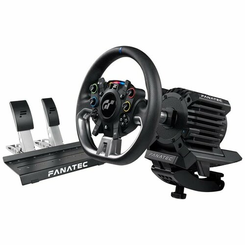 Руль Fanatec Gran Turismo DD Pro (5 Nm) + педали для PS5/PS4