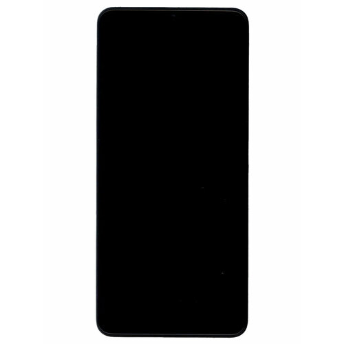 Дисплей для Samsung A225F Galaxy A22 модуль с рамкой и тачскрином (черный) (OLED) дисплей для samsung a225f galaxy a22 модуль срамкой и тачскрином черный