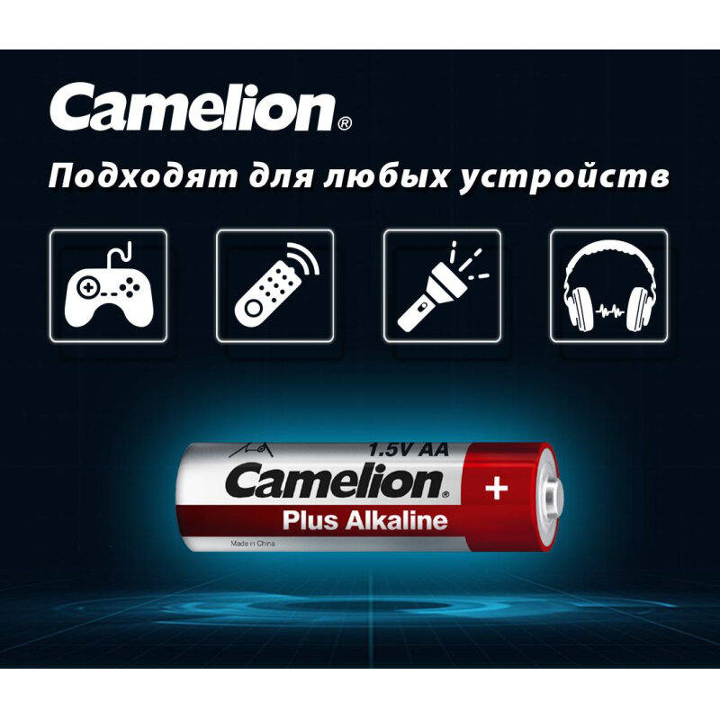 Батарейки Camelion Plus Alkaline АА 10шт - фото №4