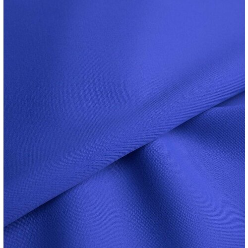 Ткань для шитья бифлекс. Цвет василек. Готовый отрез 7*1,5 м.