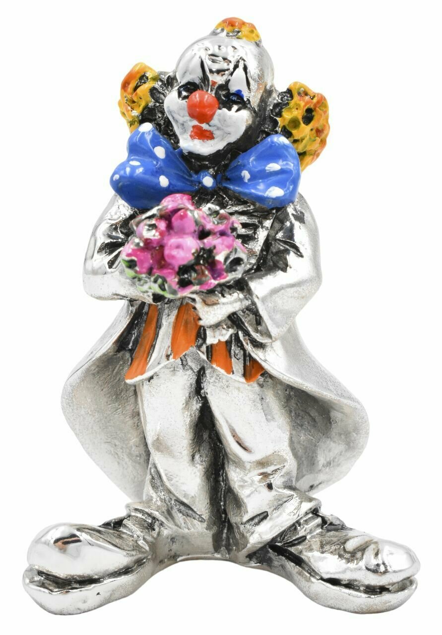 фото Фигурка "Клоун с цветами", 8 см, Argenti Piu, 674