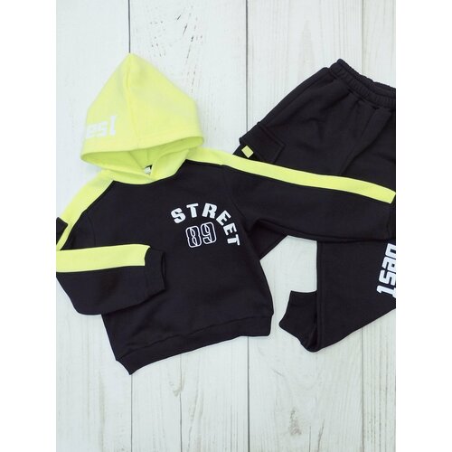 Комплект одежды Мой Ангелок, размер 116, черный