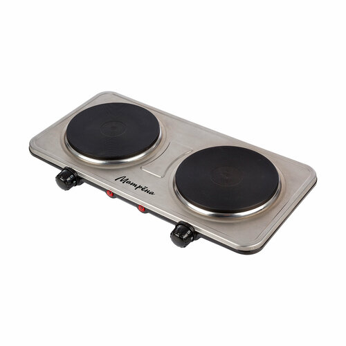 Плита электрическая настольная Матрена МА-063 2 конфорки 2000 Вт 421300₽