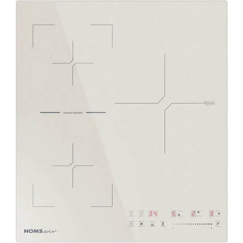 Встраиваемая варочная панель HOMSAir HIC43SBG белый 3199900₽