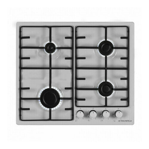 Встраиваемая газовая варочная панель Maunfeld EGHS643STS-ESG 1457000₽