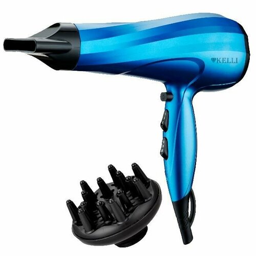 Фен KELLI KL-1130 Синий 201000₽