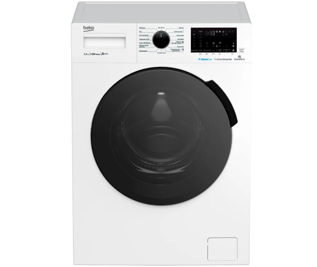 Стиральная машина Beko SteamCure WSPE6H616W + подарок - фотография № 1