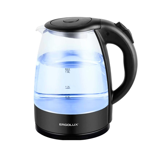 Чайник электрический ERGOLUX ELX-KG06-C02 черный 175700₽