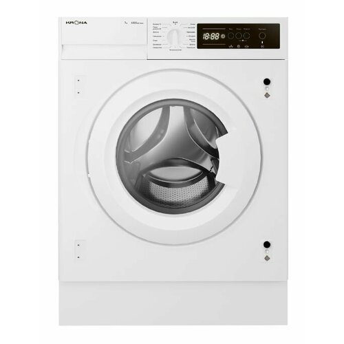 Встраиваемая стиральная машина KRONA ZIMMER 1200 7K WHITE 4884200₽
