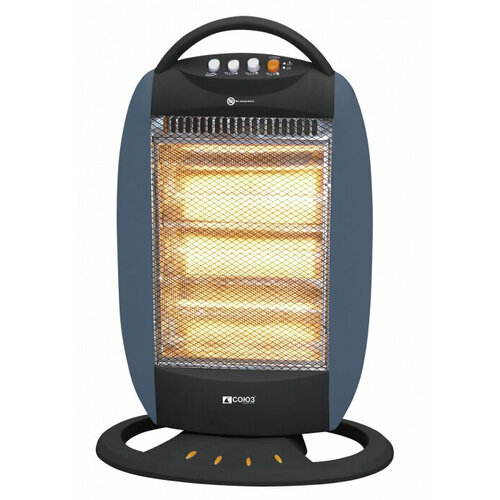 Обогреватель галогеновый инфракрасный СОЮЗ 3 реж 4008001200Вт защита от перегропрокид 427800₽