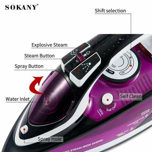 Утюг паровой SOKANY 299000₽