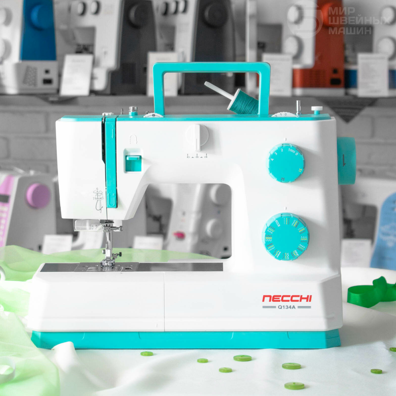 фото Швейная машина NECCHI Q134A