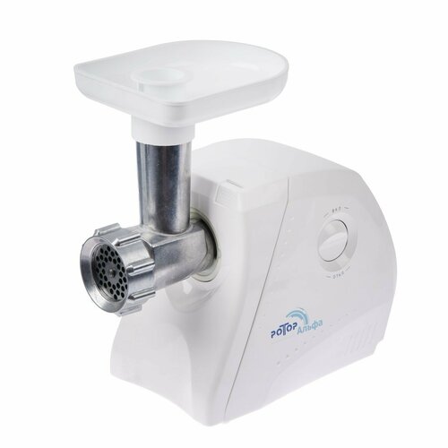 Мясорубка Альфа ЭМШ 35250-3 1500 Вт 06 кгмин кухонный комбайн белая 1113500₽