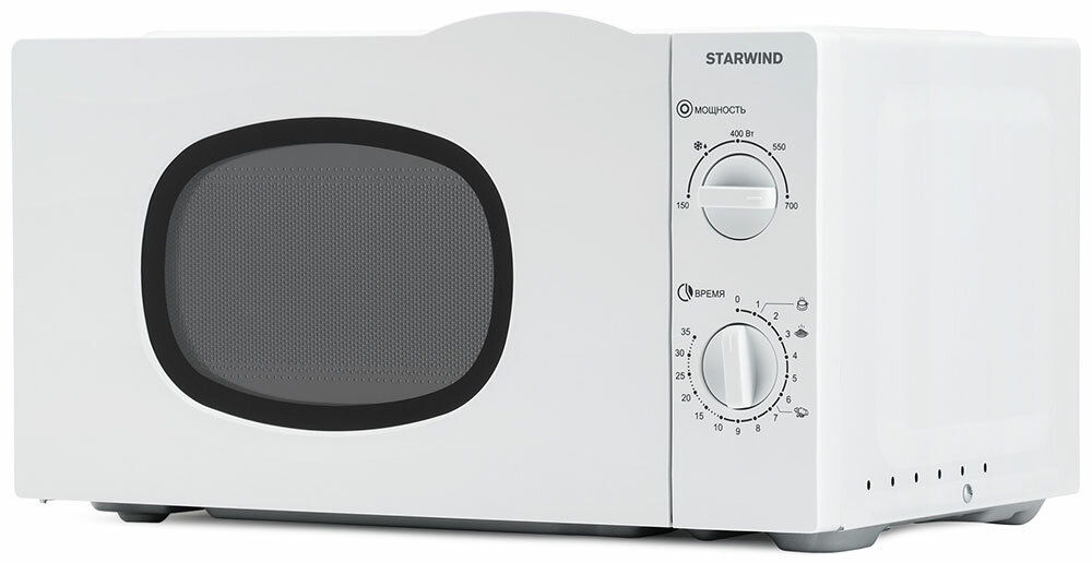 Микроволновая печь - СВЧ Starwind SWM6520 20 л, белый