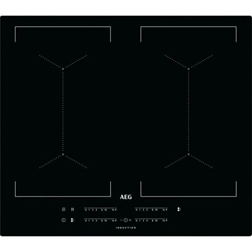 Варочная панель индукционная AEG IKE64450IB черный 7303100₽
