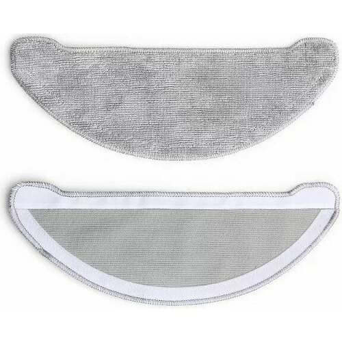 Roidmi Сменная тряпка для робота пылесоса Roidmi EVE Plus Robot Vacuum and Mop Cleaner Mop уп.2 шт. (MB02RM) mop pad rag cloth main roller side spin brush replacement parts for xiaomi roidmi eve plus robotic vacuum cleaner sdj01rm