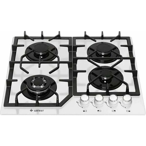 Варочная панель газовая Gefest ПВГ 2232-01 К12 белый 3282000₽