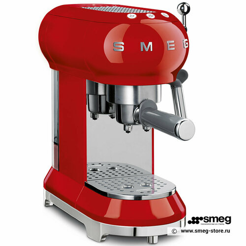 Кофемашина-эспрессо SMEG ECF01RDEU 5999000₽