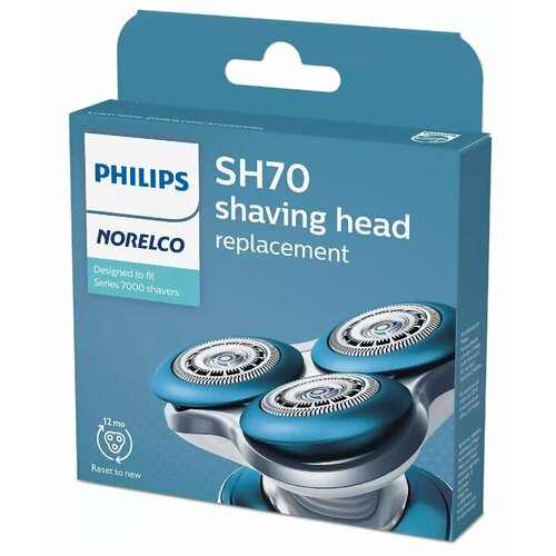 Бритвенные головки Philips Norelco SH70/52 беспроводной пылесос 2 в 1 philips 7000 series xc7043