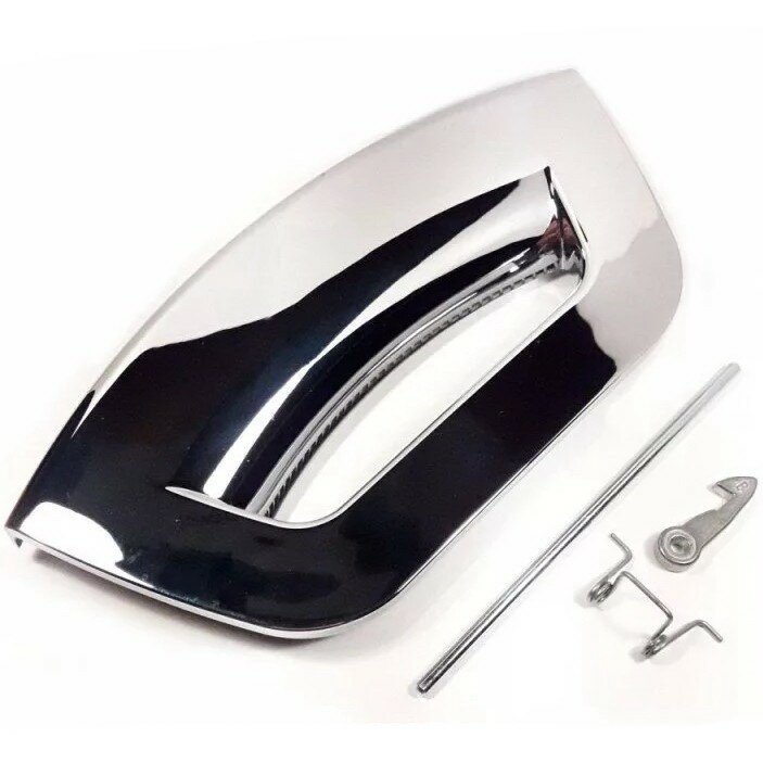 фото Ручка люка для стиральной машины Indesit, Ariston, цвет хром/зеркальная