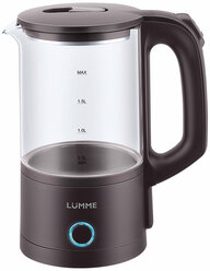 Электрический чайник LUMME LU-4105 коричневый оникс