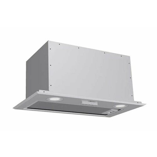 Вытяжка полностью встраиваемая ширина 52 см отводрециркуляция 900 м3час механическое управление кнопками 3 скорости LED освещение 215 Вт а 1830100₽