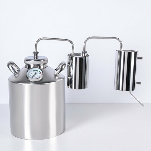 Дистиллятор Sima-land 7 л горло 80 мм с термометром клапан 4240149 819900₽