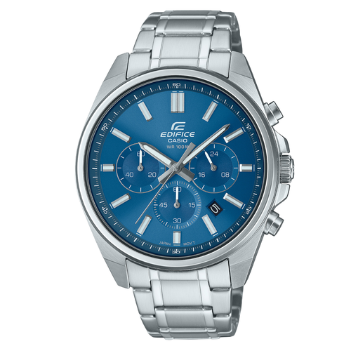 фото Наручные часы casio edifice, серебряный, серый