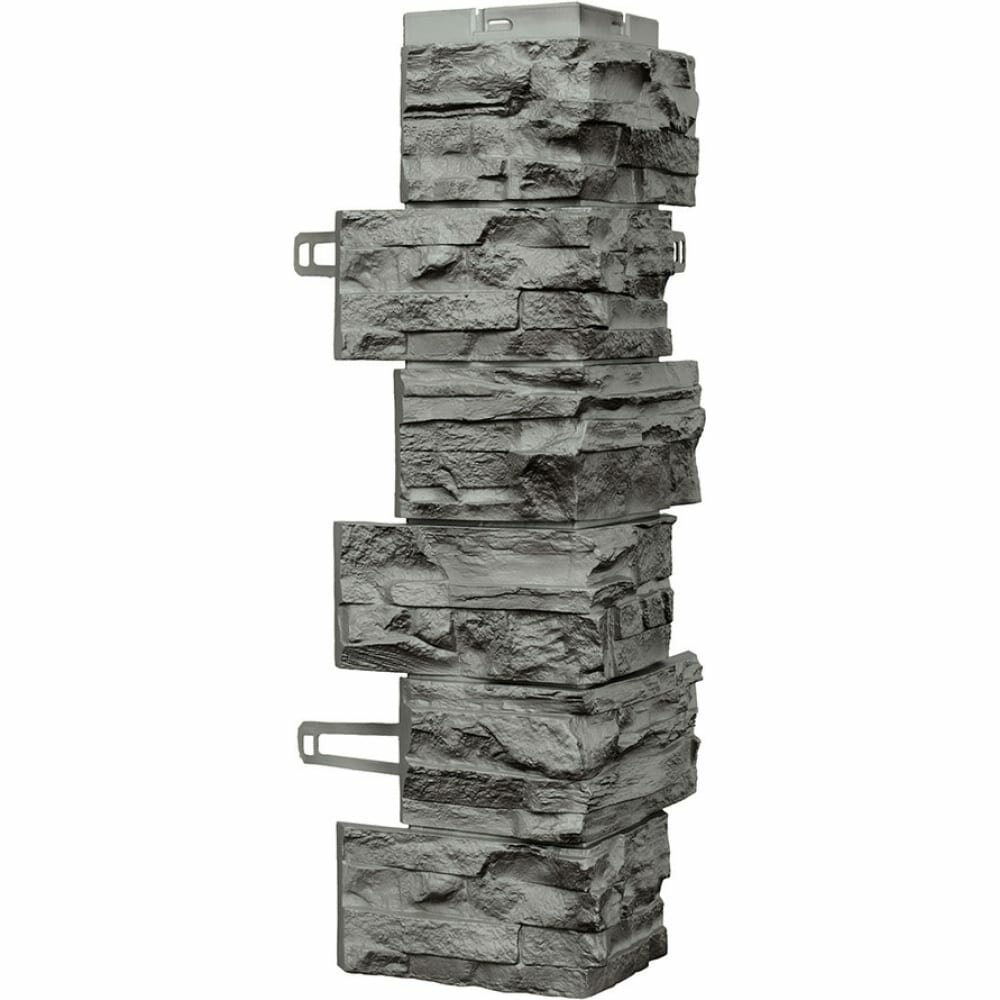 фото Угол наружный к фасадным панелям profBUILD ROYAL STONE коллекция ROCKY STONE квебек