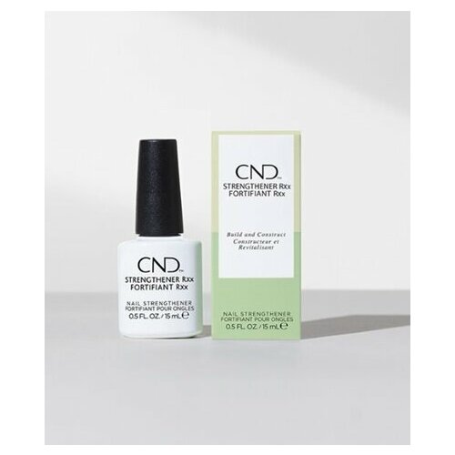 Питательное и укрепляющее покрытие Cnd Nail Treat Strengthener Rxx 15мл cnd средство для ухода rescue rxx 15 мл