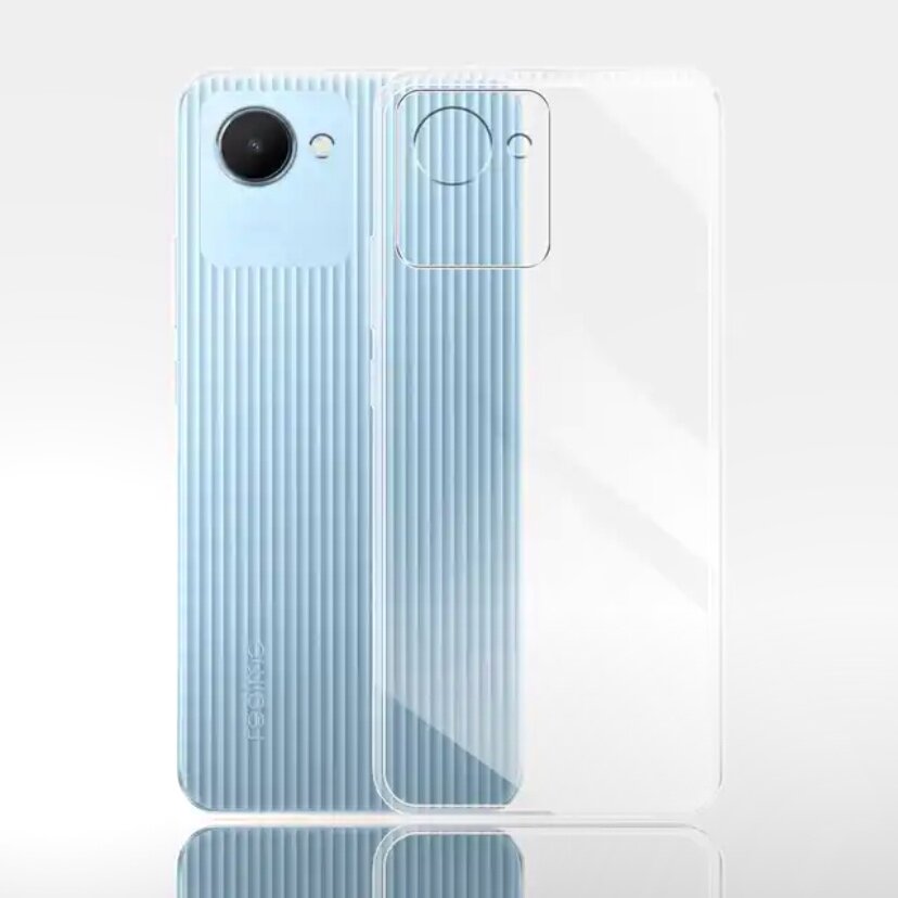 Чехол прозрачный для Realme C30 — фото 1