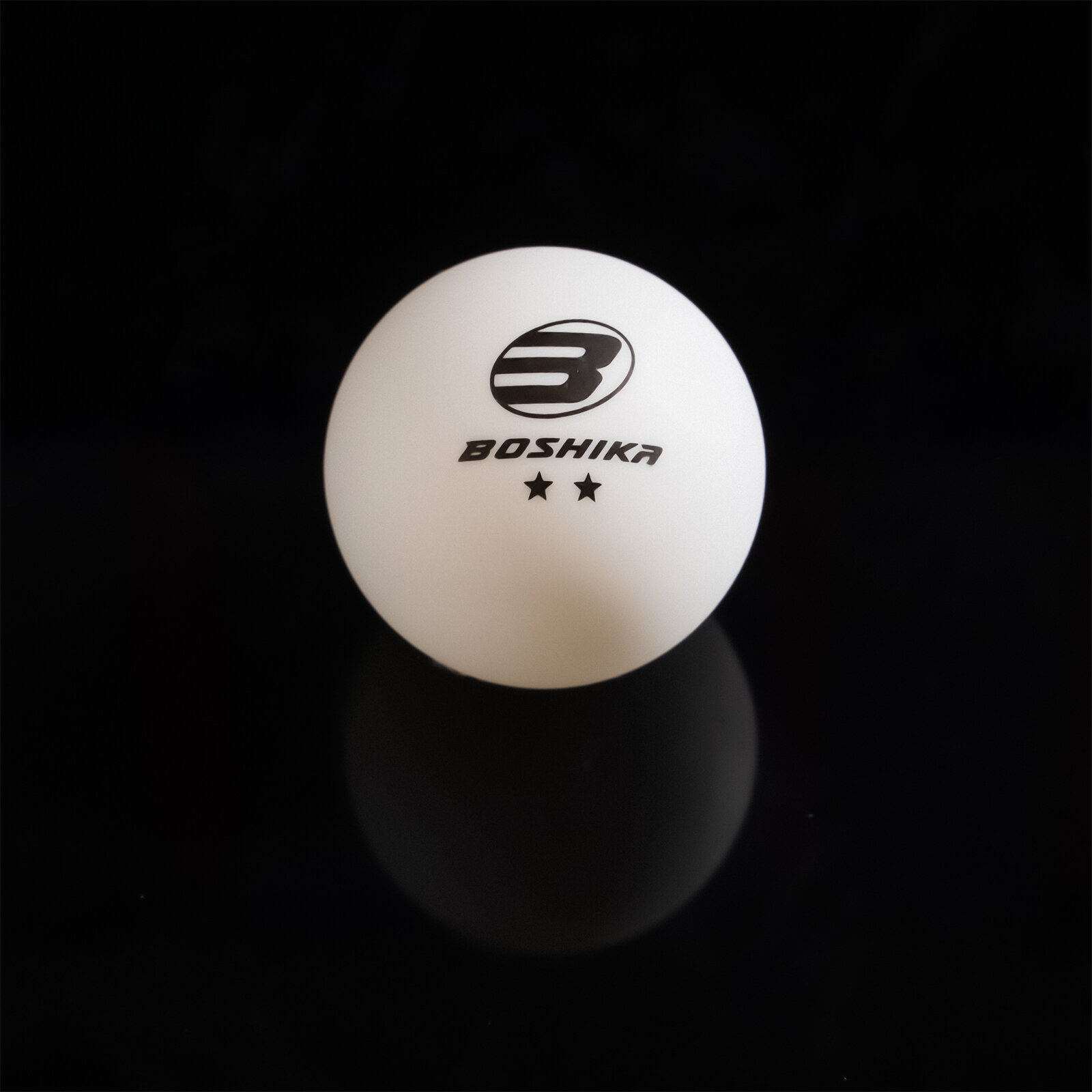Набор мячей BOSHIKA, для настольного тенниса 2** (набор 18 шт), цвет белый