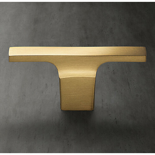 Ручка-кнопка Restoration Hardware Colliers Colliers L.7.6 Lac.Burnished Brass 24170009 ABRS