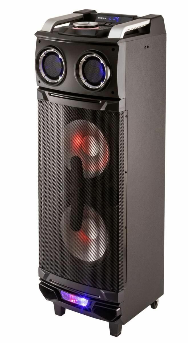 Минисистема Supra SMB-980 черный 180Вт FM USB BT SD — фото 3