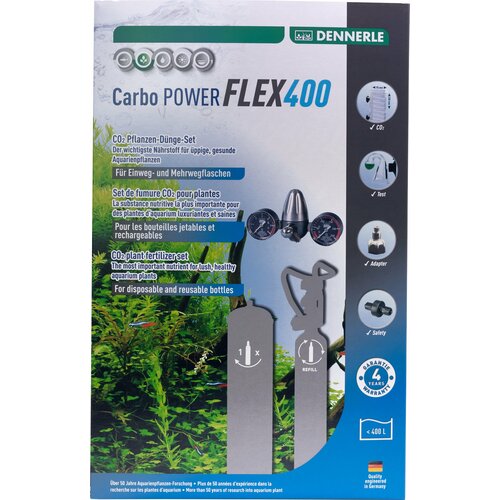 Система подачи углекислого газа Dennerle Carbo Start FLEX400 система подачи co2 dennerle carbo start flex200 special edition без баллона