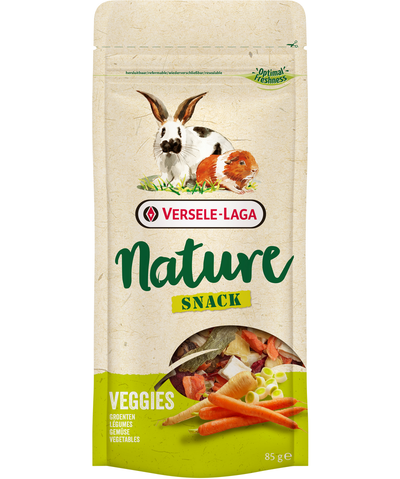 Versele-Laga Nature Snack дополнительный корм для грызунов с овощами, 85 гр