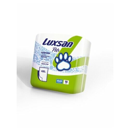 Luxsan - Пеленки для животных (гелевый абсорбент) 60х60 см - 10 шт
