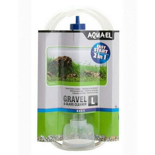 aquael aqua decoris grunt натуральный кварцевый грунт для аквариума 1 25кг Грунт для аквариума, Грунтоочиститель L 33см, AQUAEL, 1 шт.