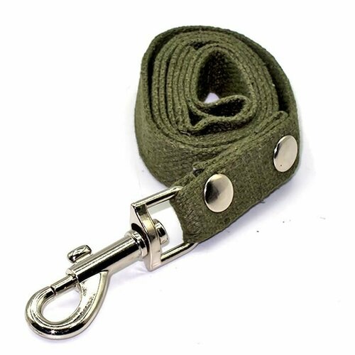 Поводок брезентовый для собак. 20мм 1м, 1 шт.