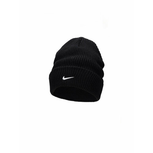 Шапка бини NIKE, размер OS, коричневый шапка nike cuffed beanie