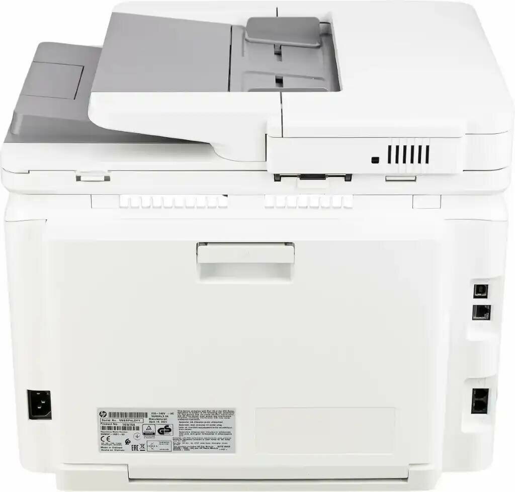 МФУ лазерный HP Color LaserJet Pro M283fdw, A4, цветной, лазерный, белый [7kw75a] - фото №14