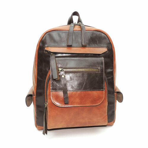 фото Рюкзак kalinovskaya, фактура гладкая, коричневый