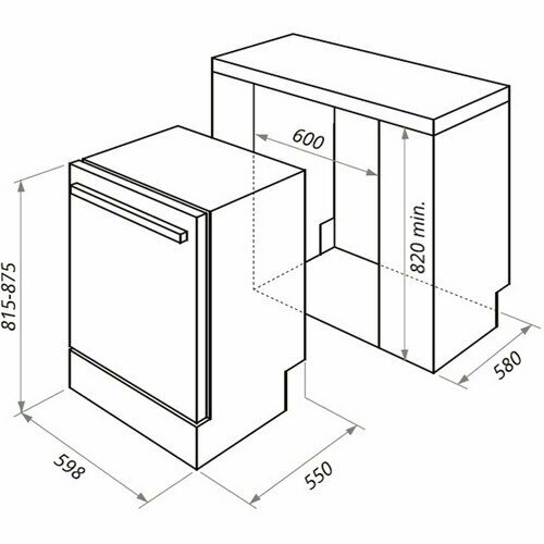 Посудомоечная машина Maunfeld MLP-12 b