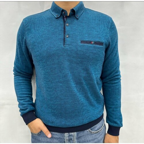 фото Поло , размер xl, бирюзовый caporicco,производство турция